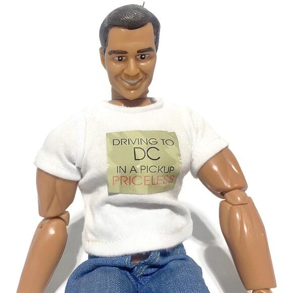 Senator Scott Brown Doll 12" and Washington Times Newspaper January 20 2010 - Picture 9 of 9